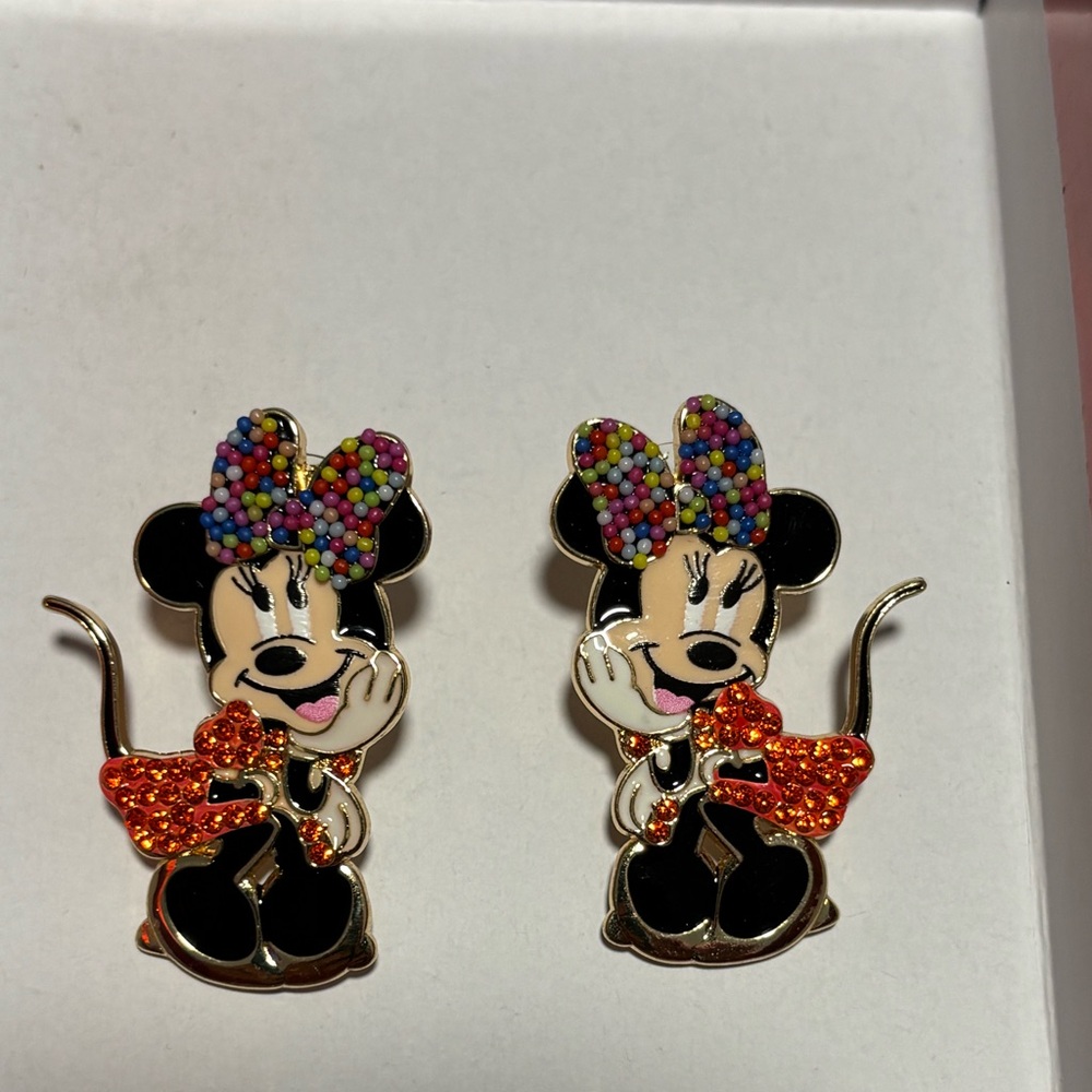 Disney Minnie Mouse Colorful Earrings